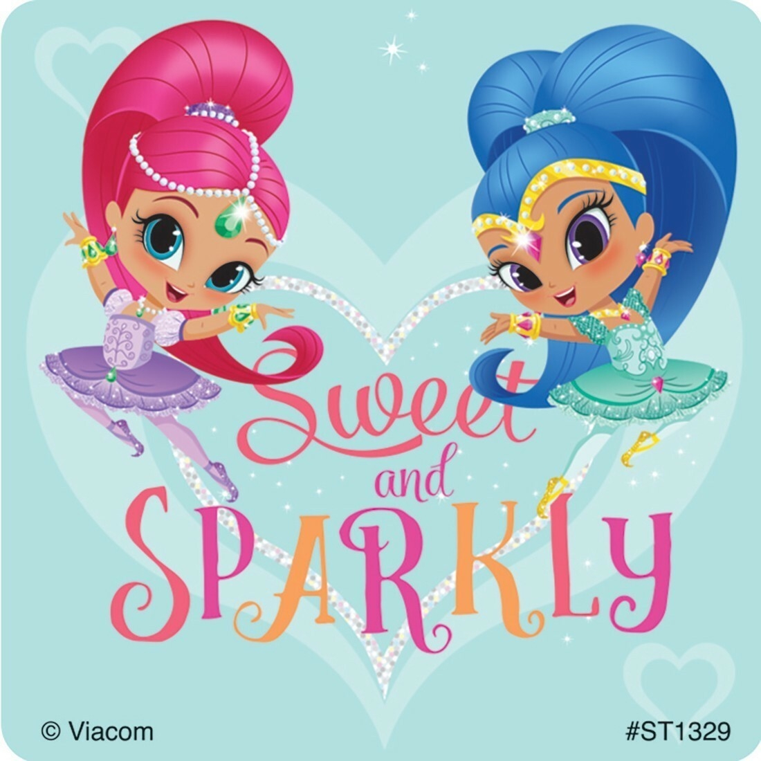 Shimmer And Shine Stickers X 5 Birthday Party Favours Genie Loot Ideas Bags EBay