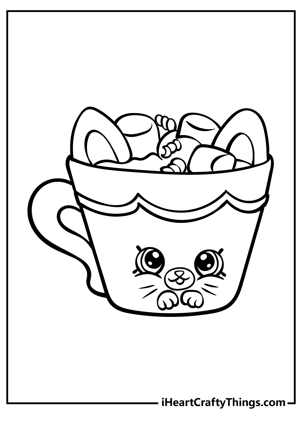Shopkins Coloring Pages 45 Free Printables 