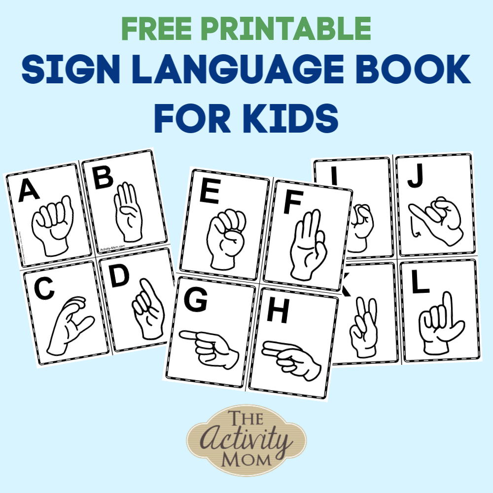 Free Printable Sign Language Sheets Free Printable Sign Language Sheets