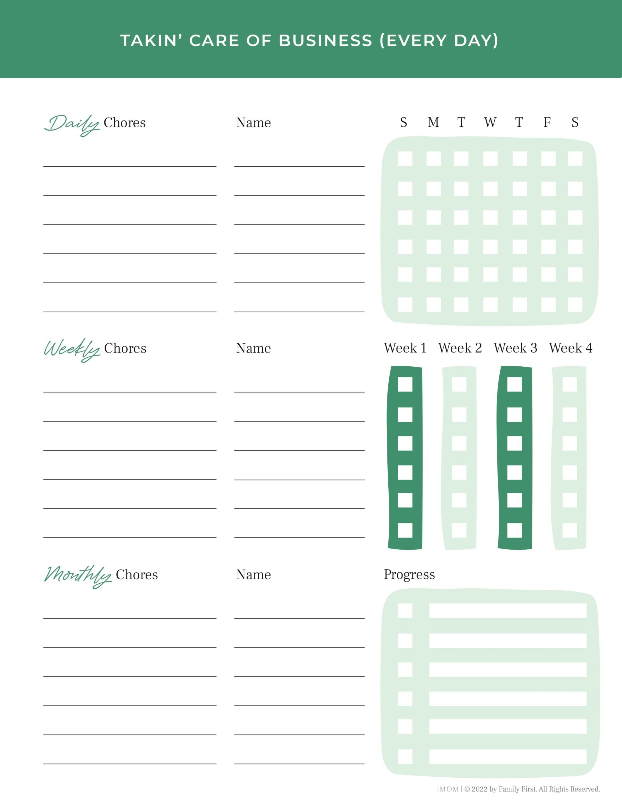 Digi Printables Chore Chart Digi Printables Chore Chart