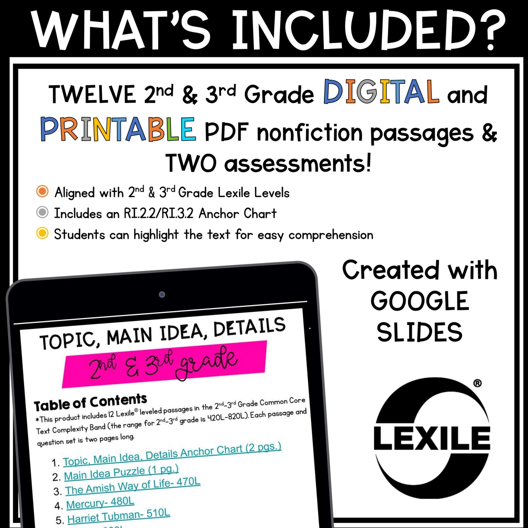 Lexile Band Chart Printable Lexile Band Chart Printable