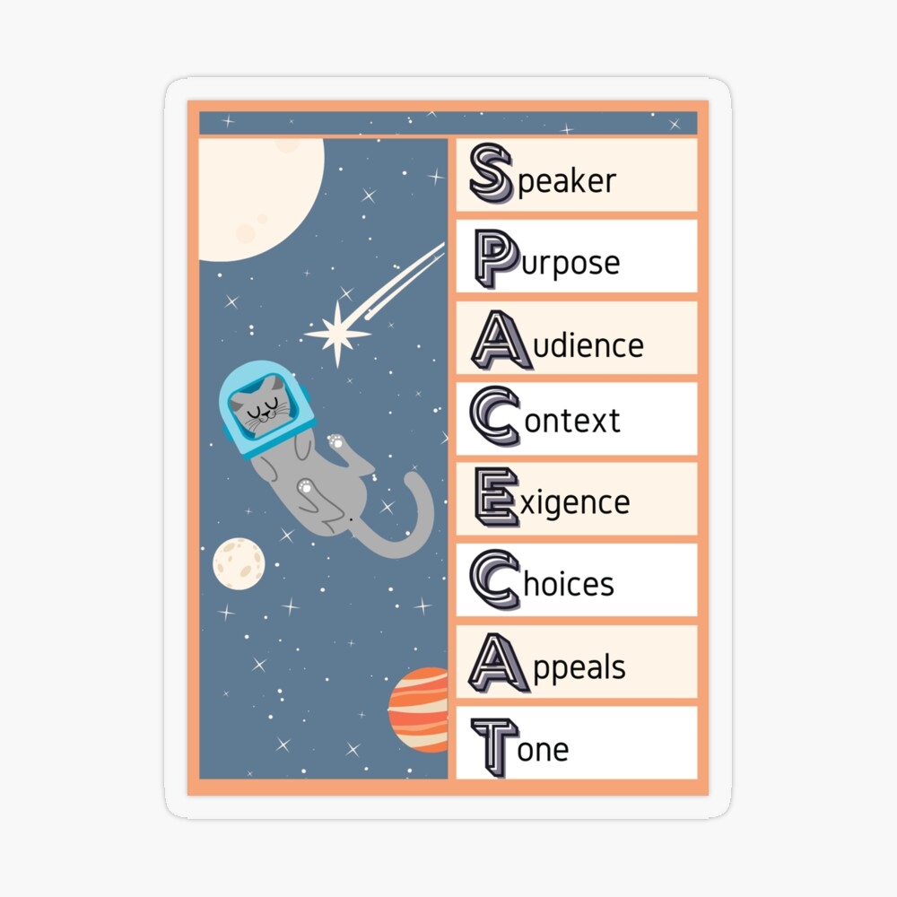 Printable Rhetoric Spaace Chart