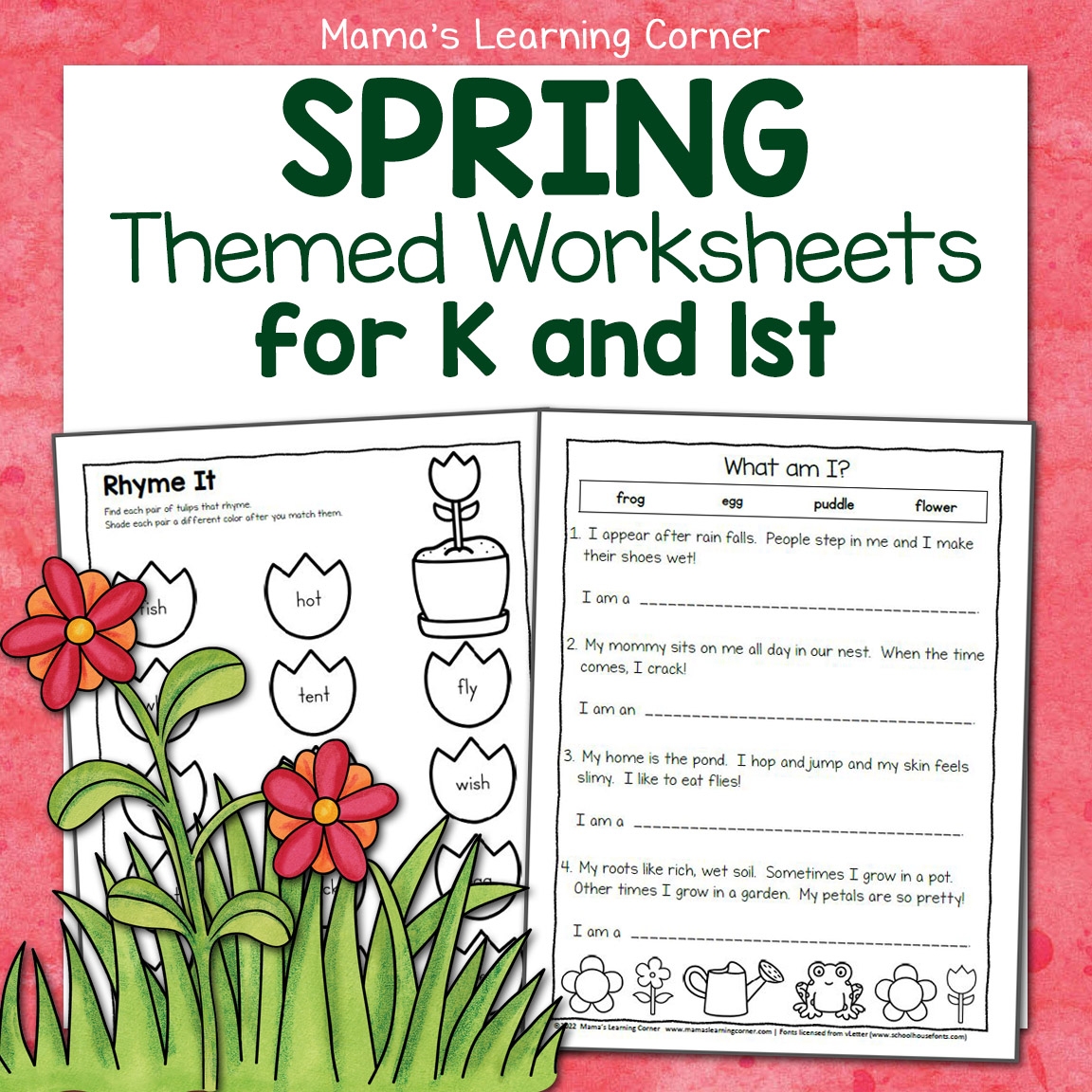 Spring Printable Worksheets