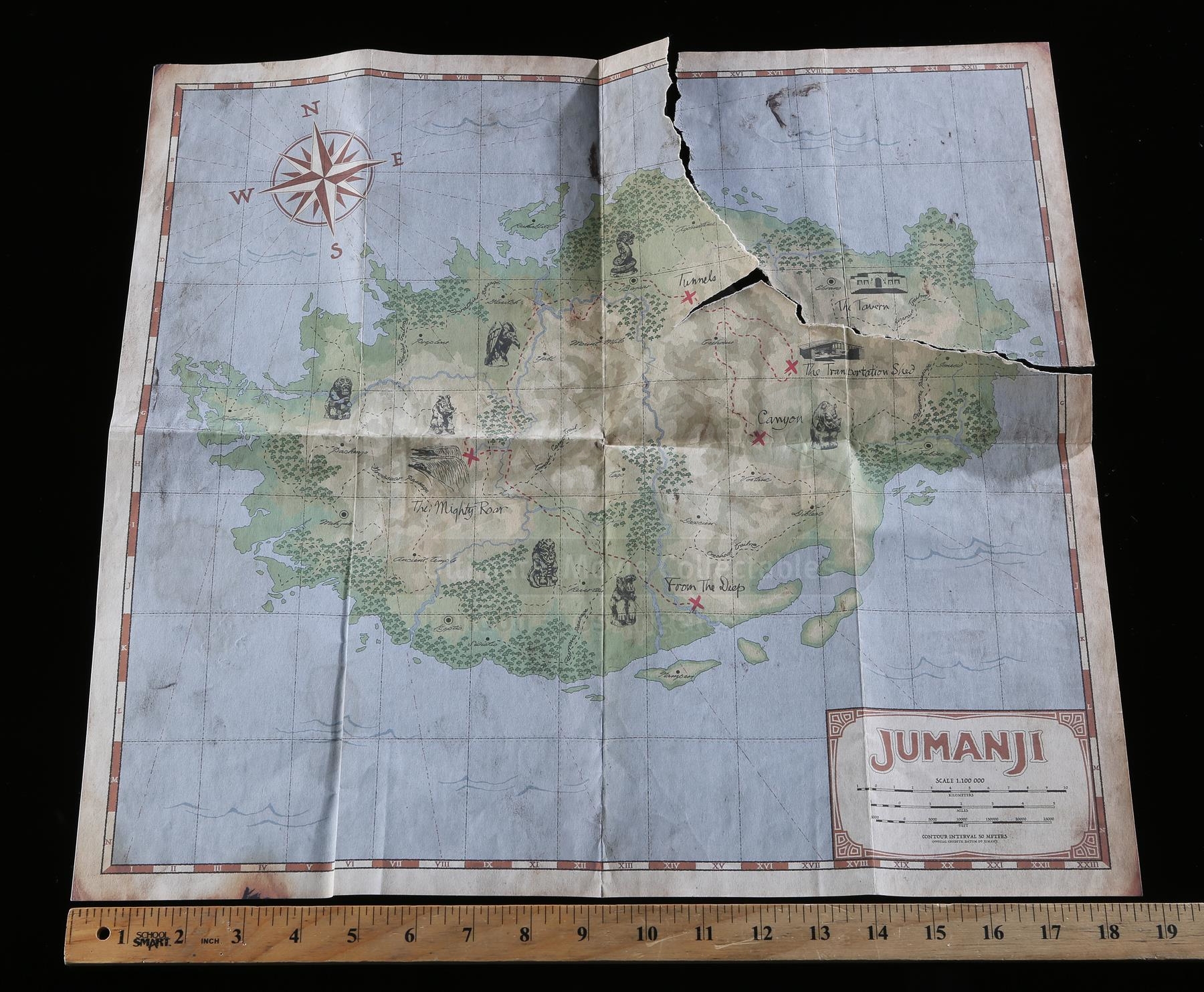 Stage 5 Jumanji Map With Missing Piece Current Price 16600