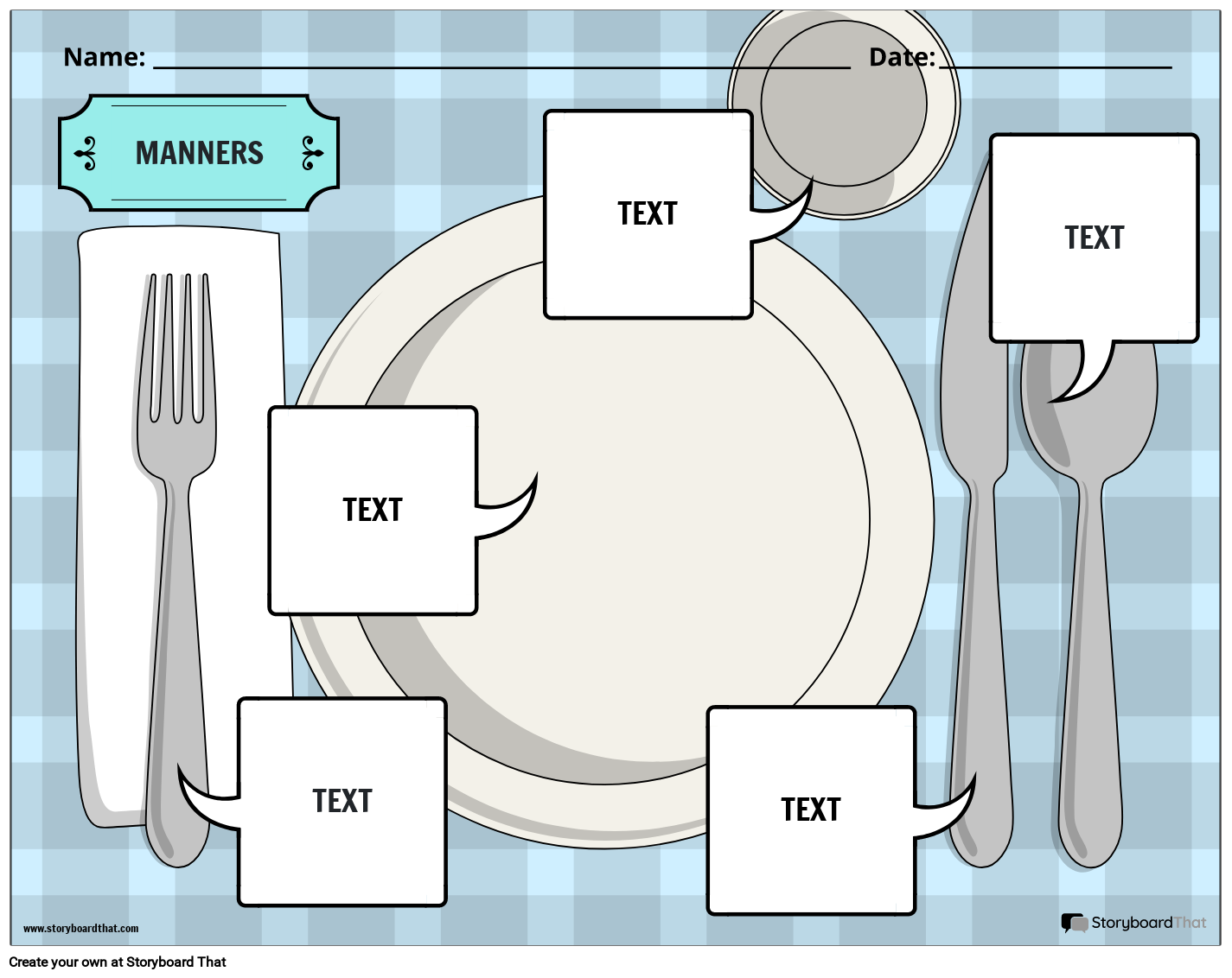 Free Printable Good Manners Worksheets