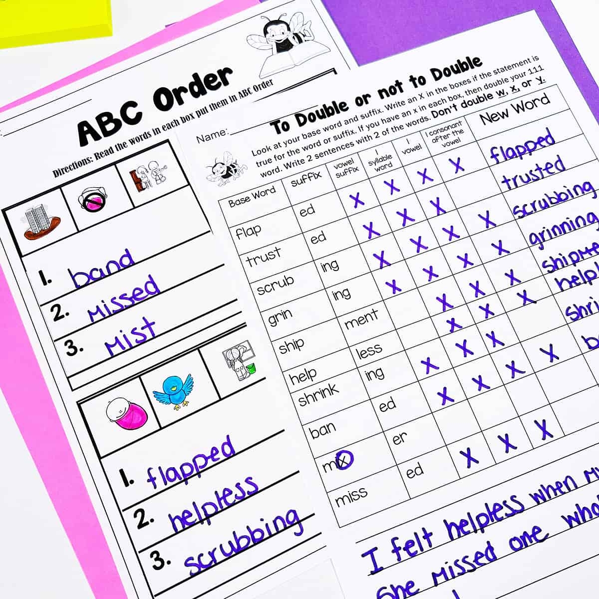 Strategies For Teaching The 111 Spelling Doubling Rule 2 Free 