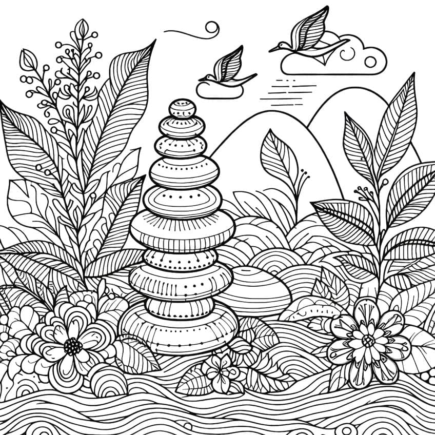Stress Relief Coloring Pages 33 Relaxing Coloring Sheets Stress Relief Coloring Pages 33 Relaxing Coloring Sheets