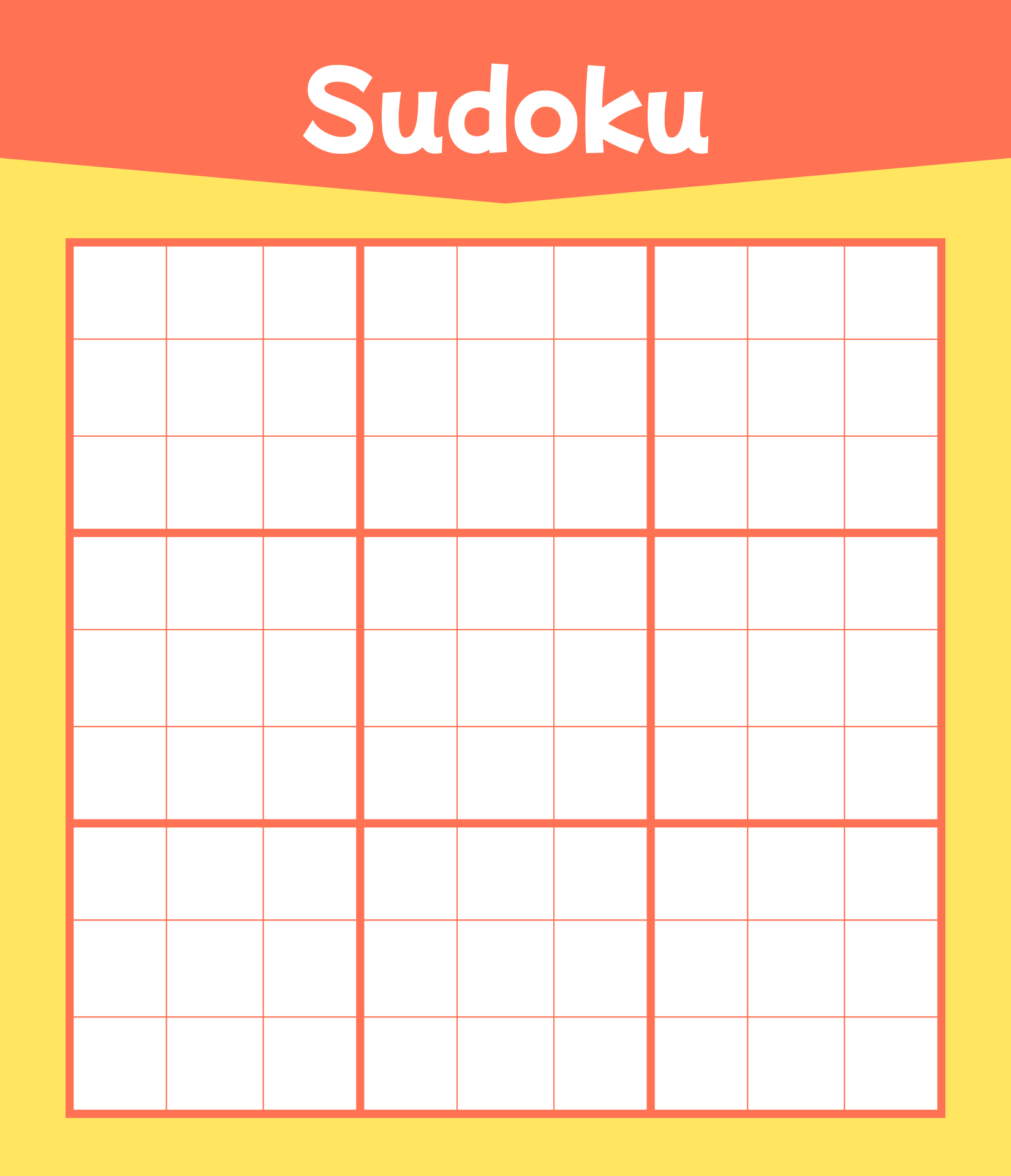 Sudoku Blank Grid Sheets 10 Free PDF Printables Printablee