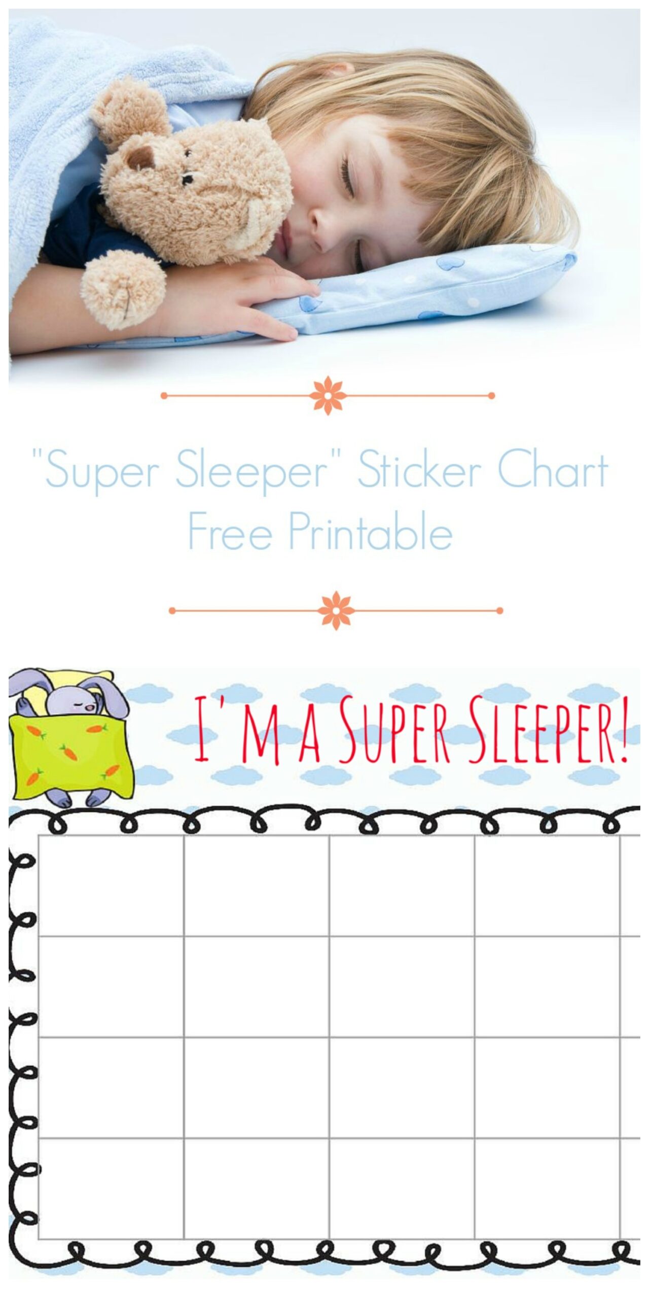 Printable Infant Sleep Chart