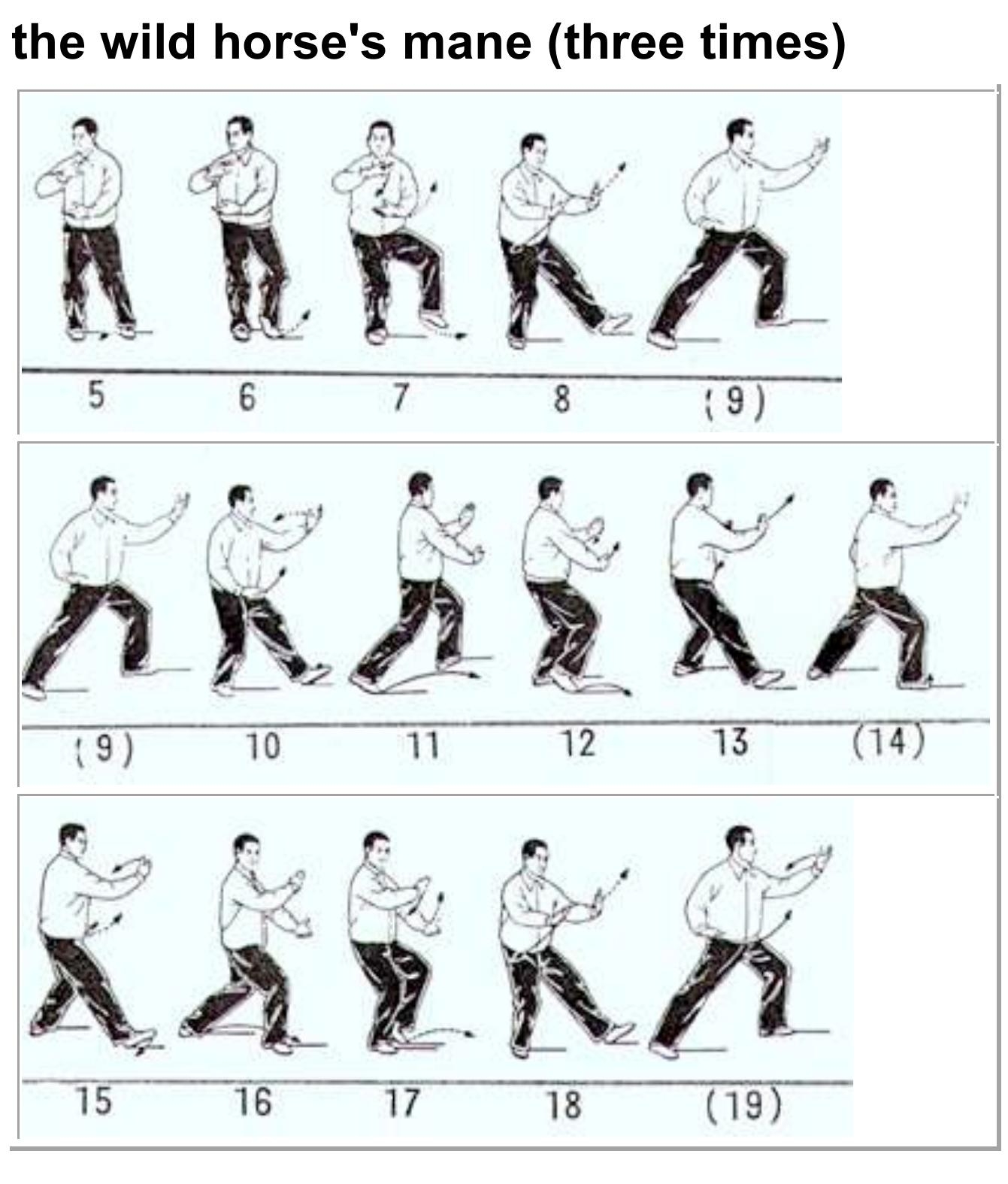 Table 1 History Of The 24 Forms Simplified Tai Chi Routine