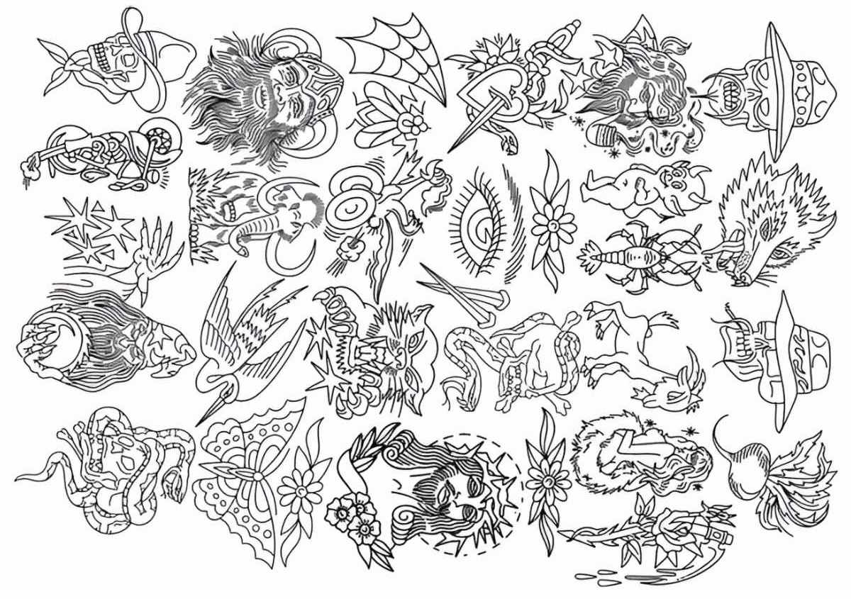 Tattoo Flashes By Dominic Rhead Like Ink