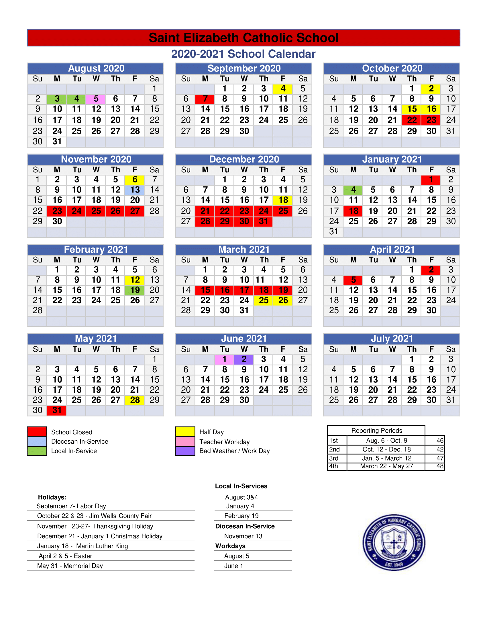 Texas State University Fall 2025 Calendar Printable