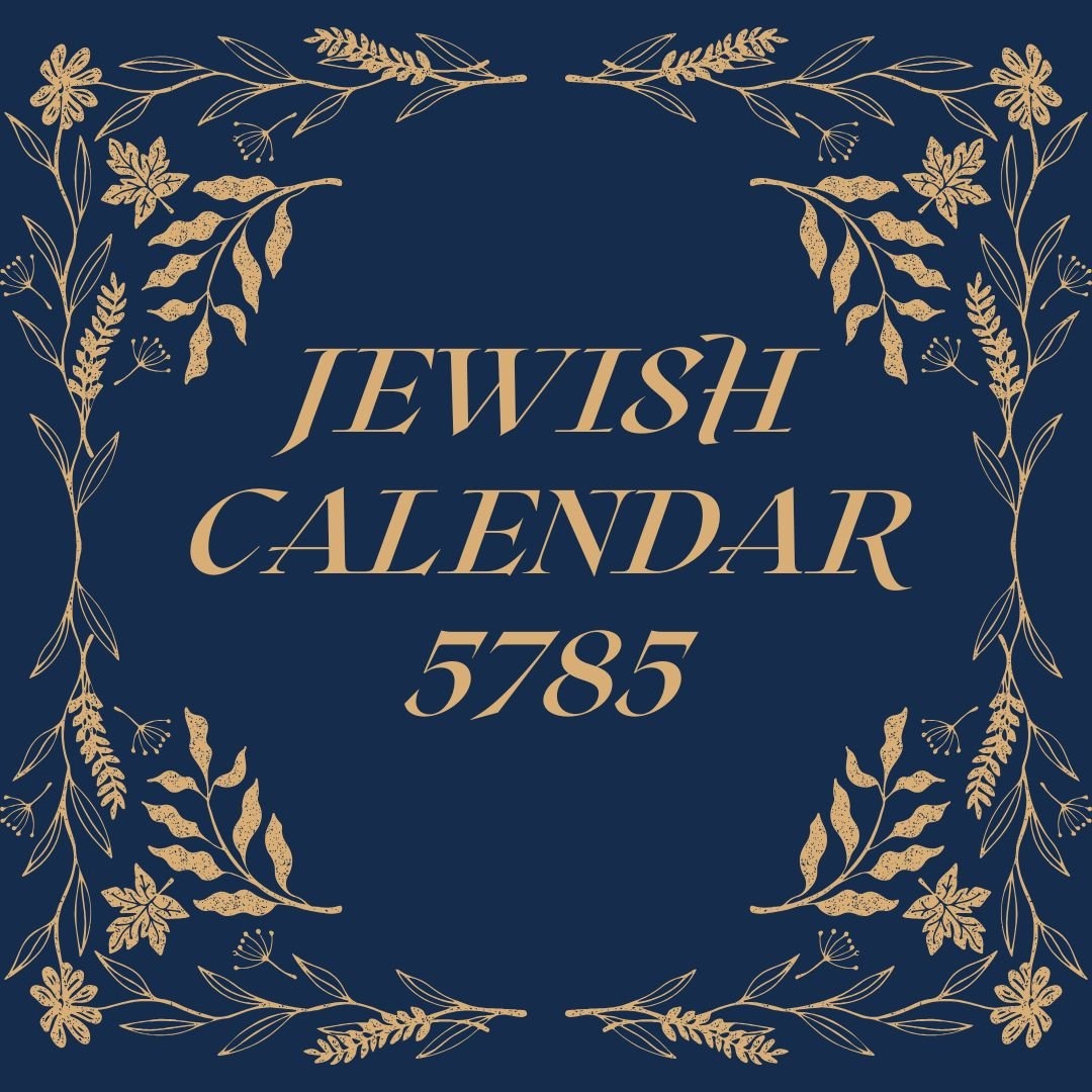The Jewish Calendar Bible in a Year Reading Schedule For 5785 Union Of Messianic Jewish Congregations