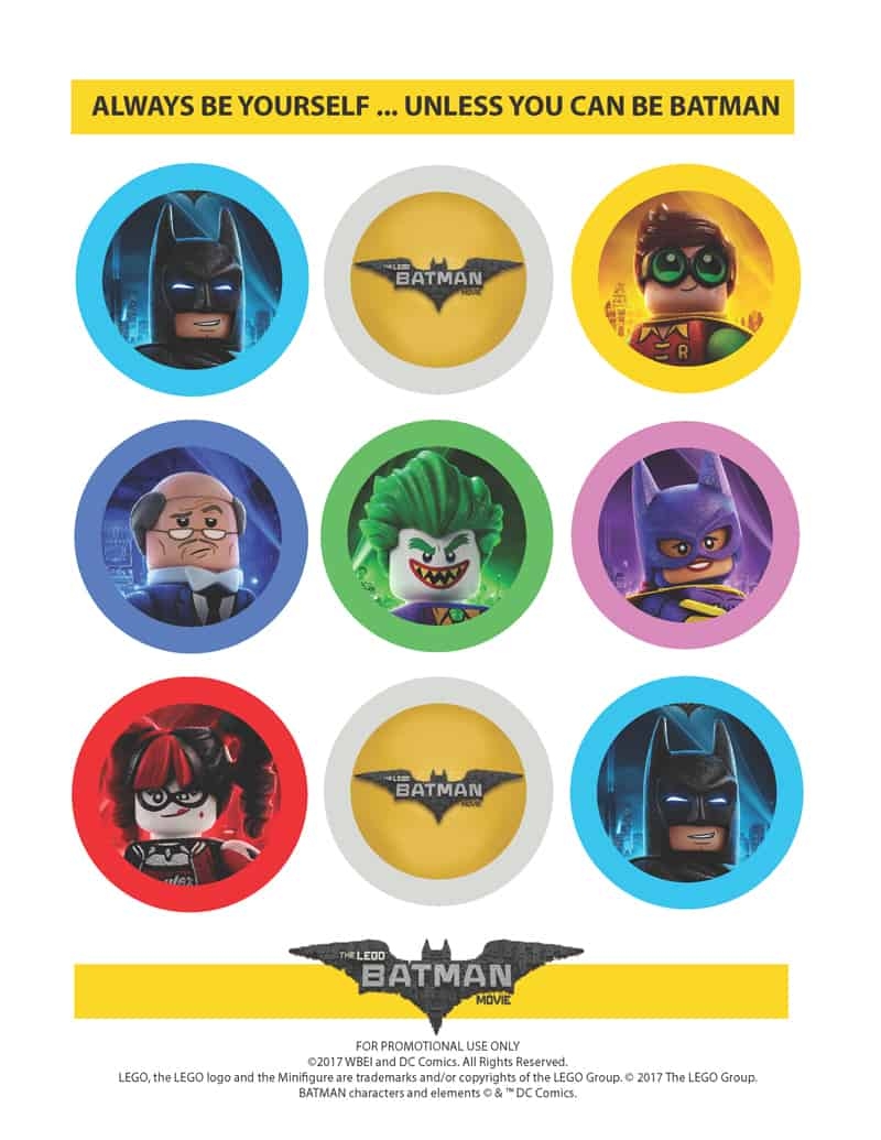 Lego Batman Reward Chart Printable