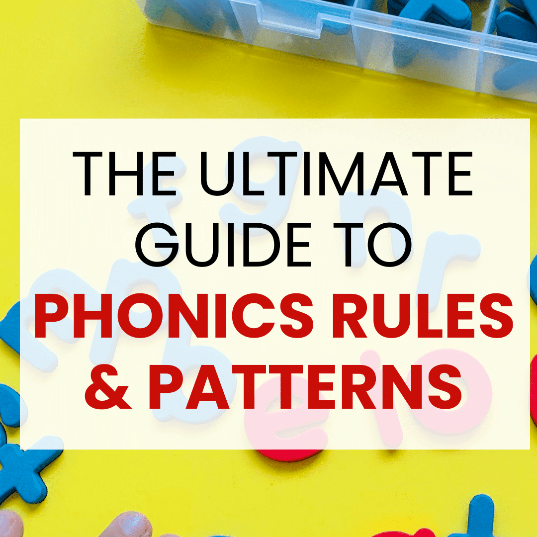 Phonics Rules Cheat Sheet Printable