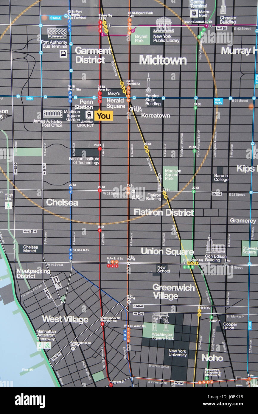 Free Printable Map Of Times Square