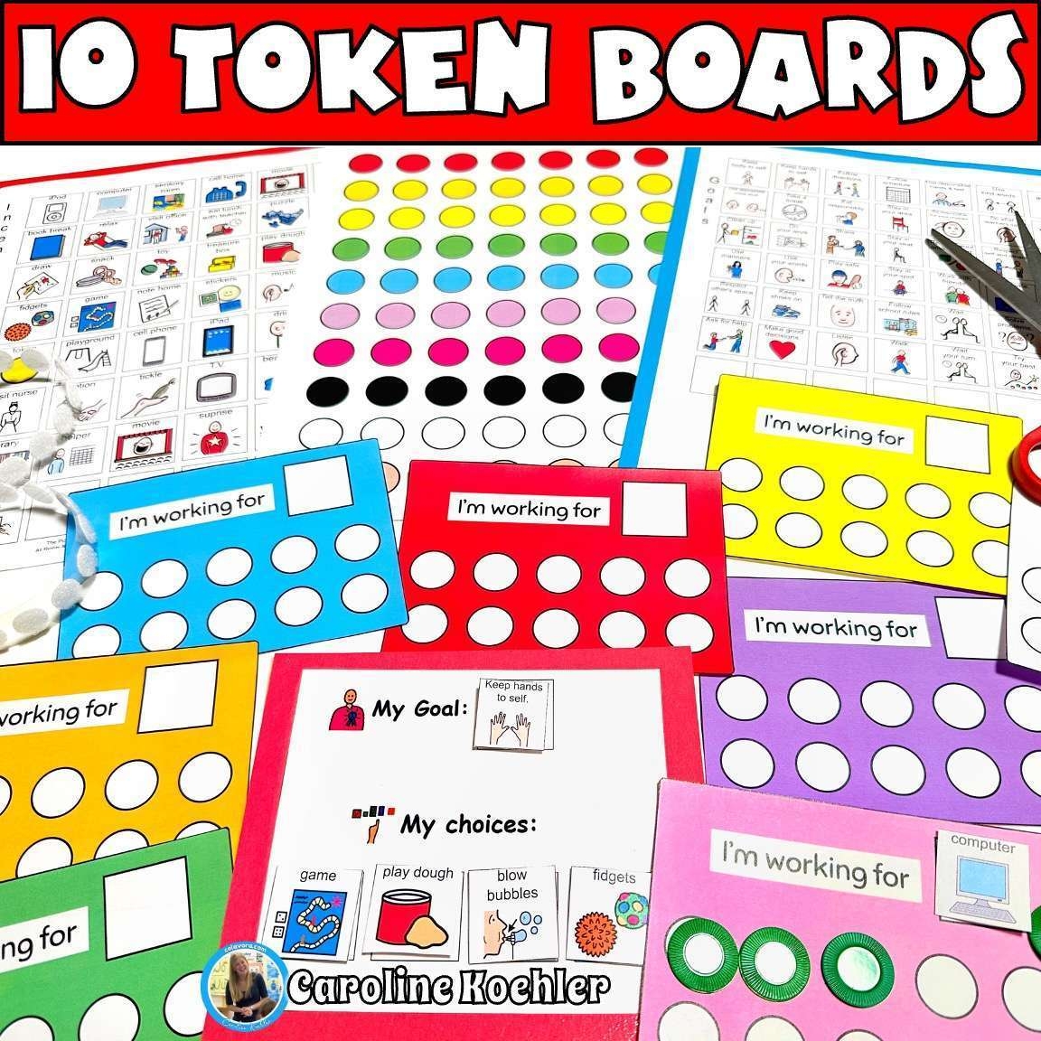 I Am Working For Chart Printable