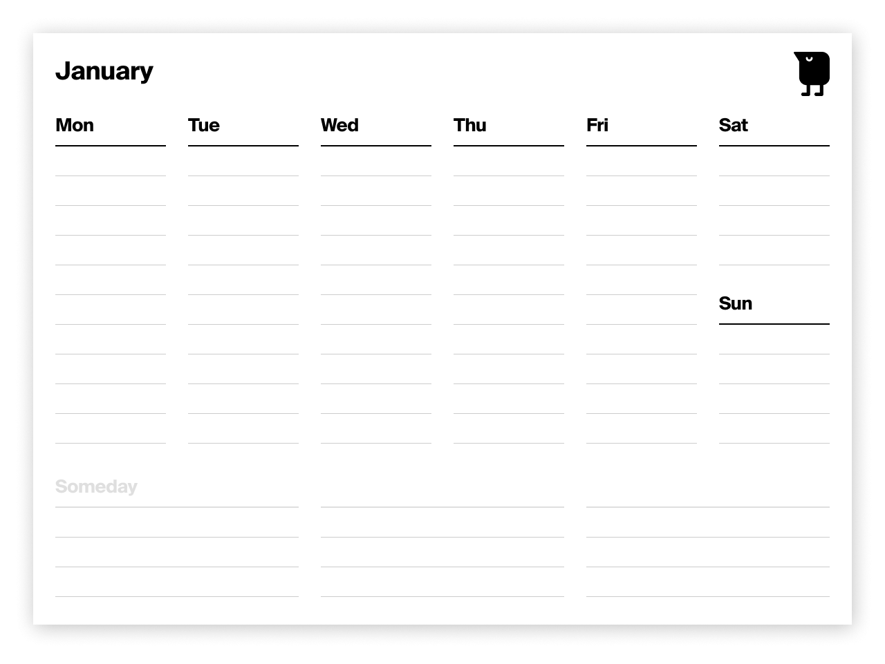 Tweek Weekly Printable Calendar Planner Template Free Editable 