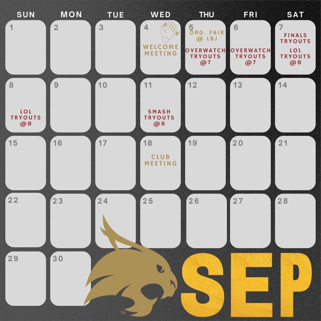 TXST Esports TXSTEsports Posts X