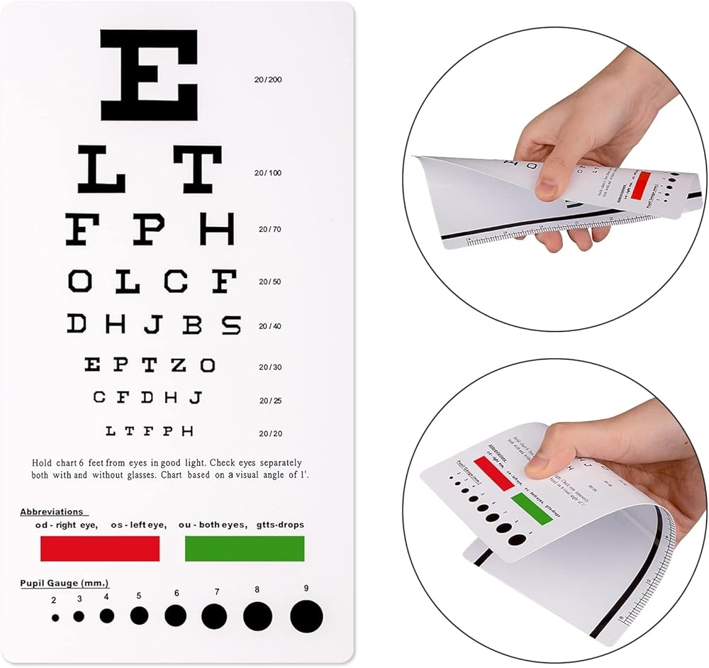 Handheld Snellen Chart Printable Australia