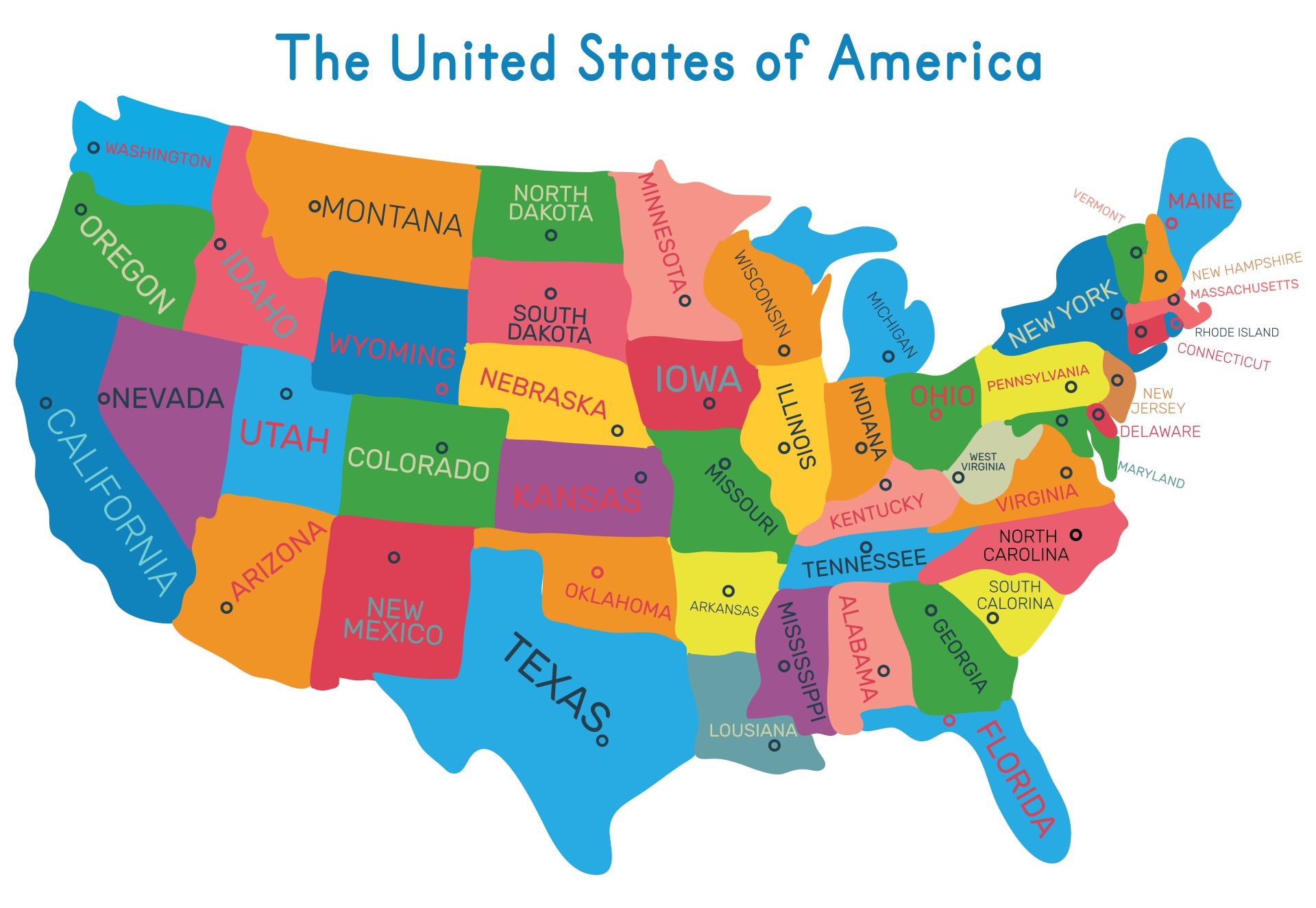 Printable Us Map