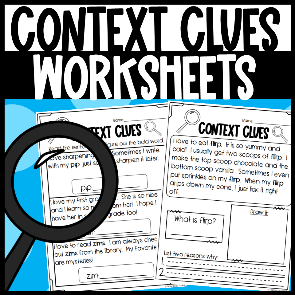 Using Context Clues Worksheets Made By Teachers
