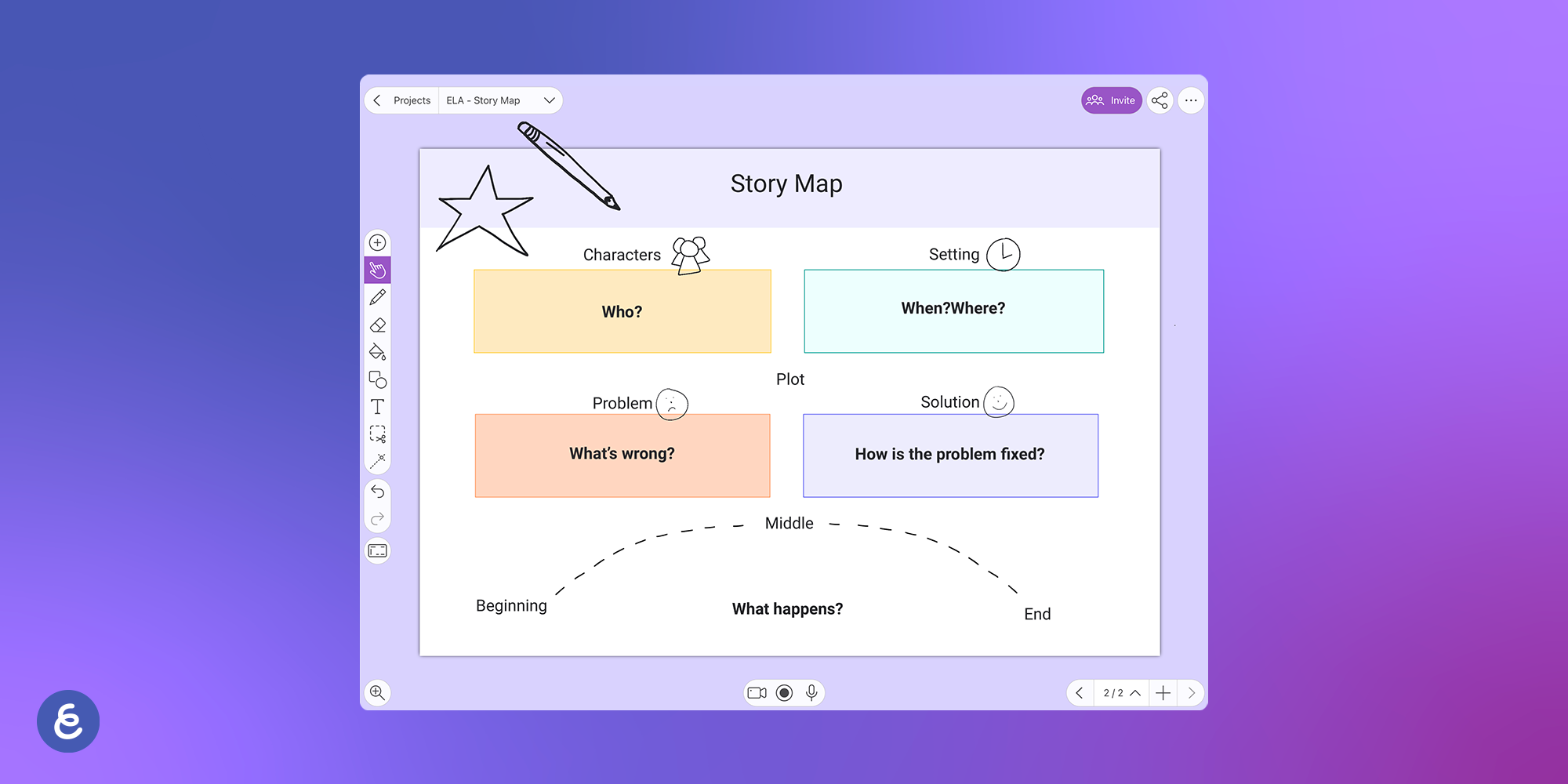 Character And Setting Chart Printable Free