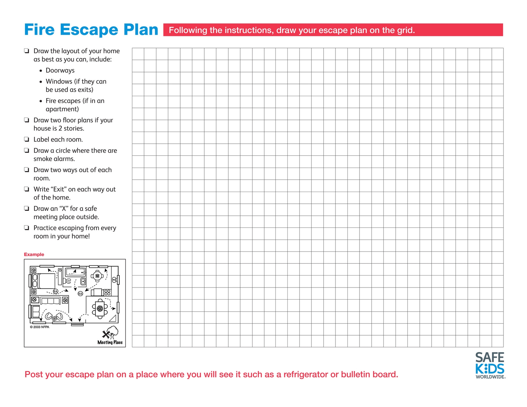 VCU Health Fire Escape Plan Page 1 Created With Publitas