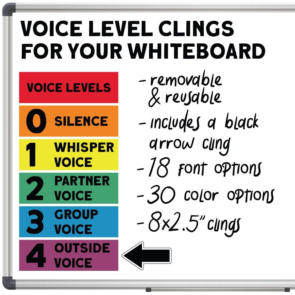 Voice Volume Chart Etsy