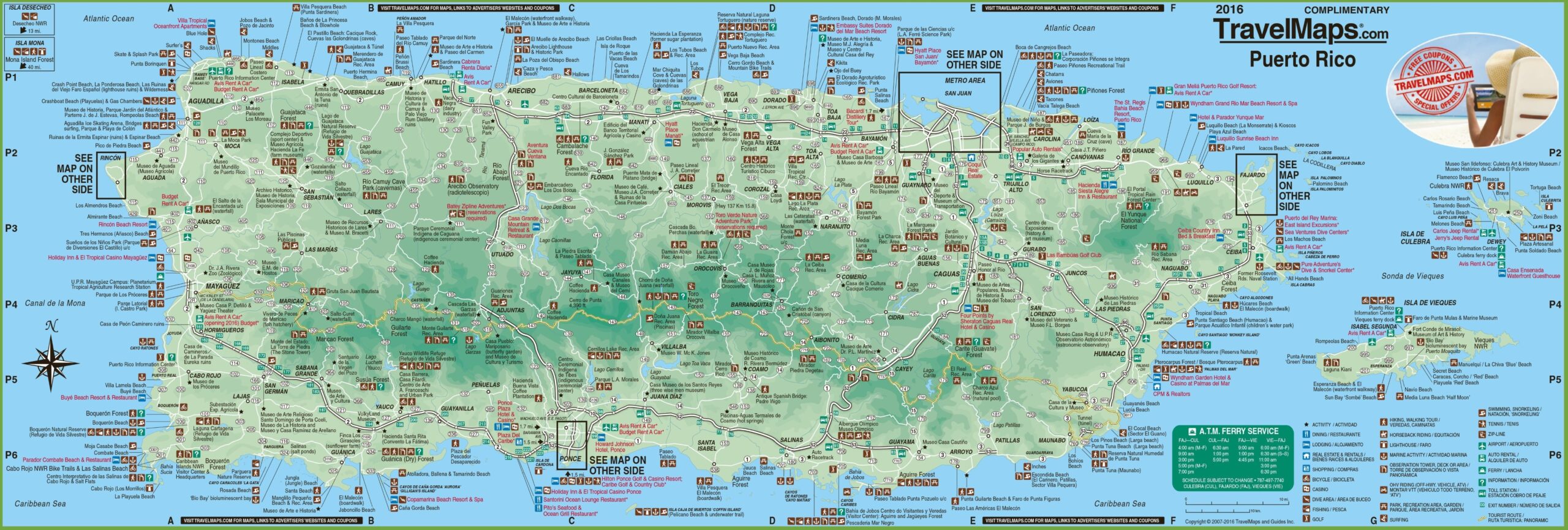 Printable Map Of Puerto Rico Pdf