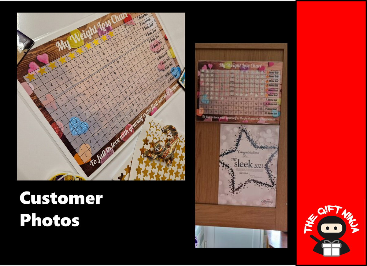 Weight Loss Chart Ebay