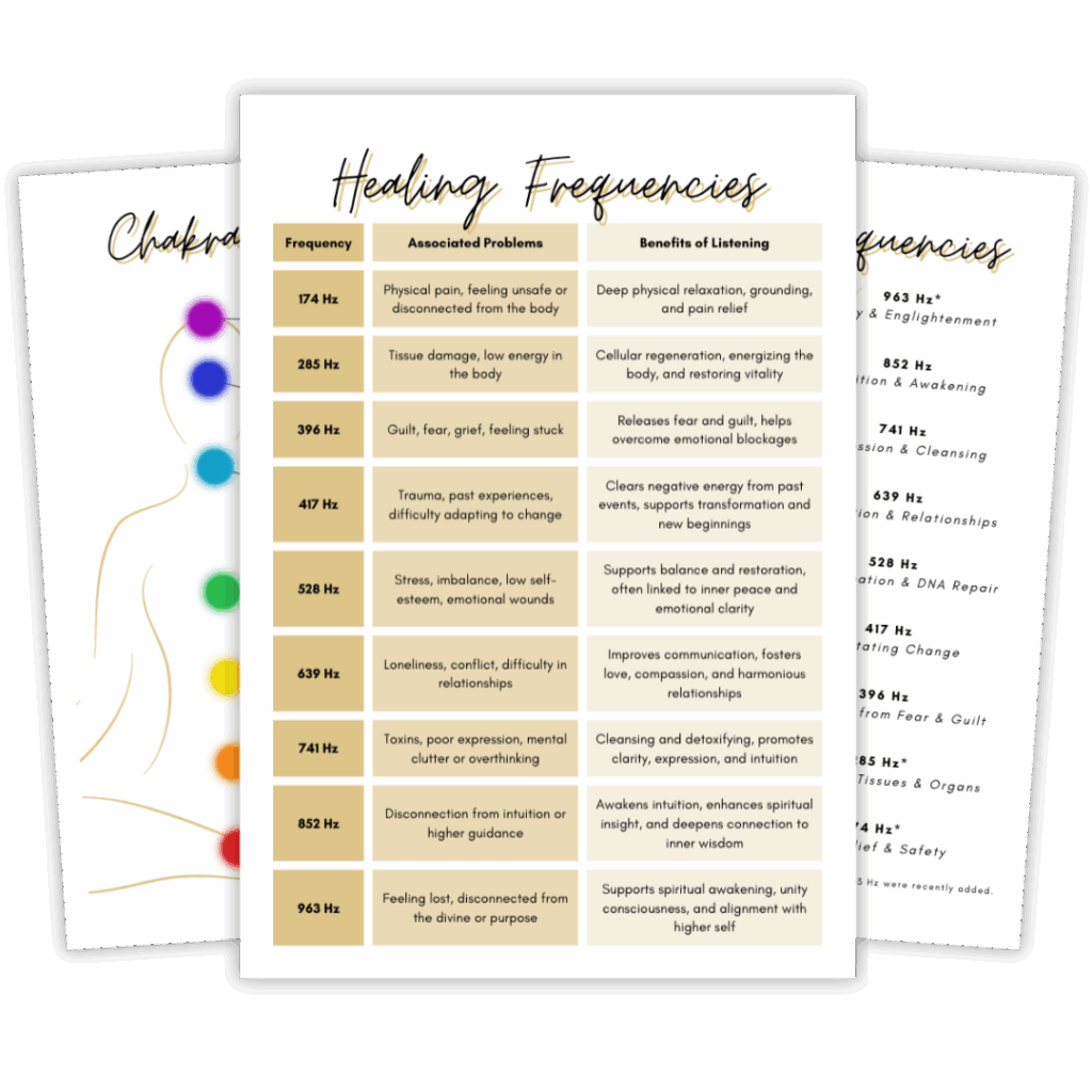 What Are The 7 Healing Frequencies A Complete List Of Chakra And Solfeggio Frequencies Immersive Sound Experience
