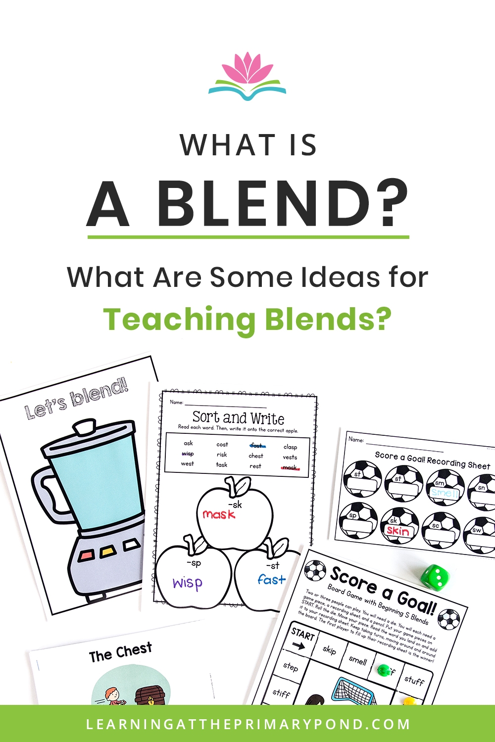 Phonics Initial Blend Types Chart Printable
