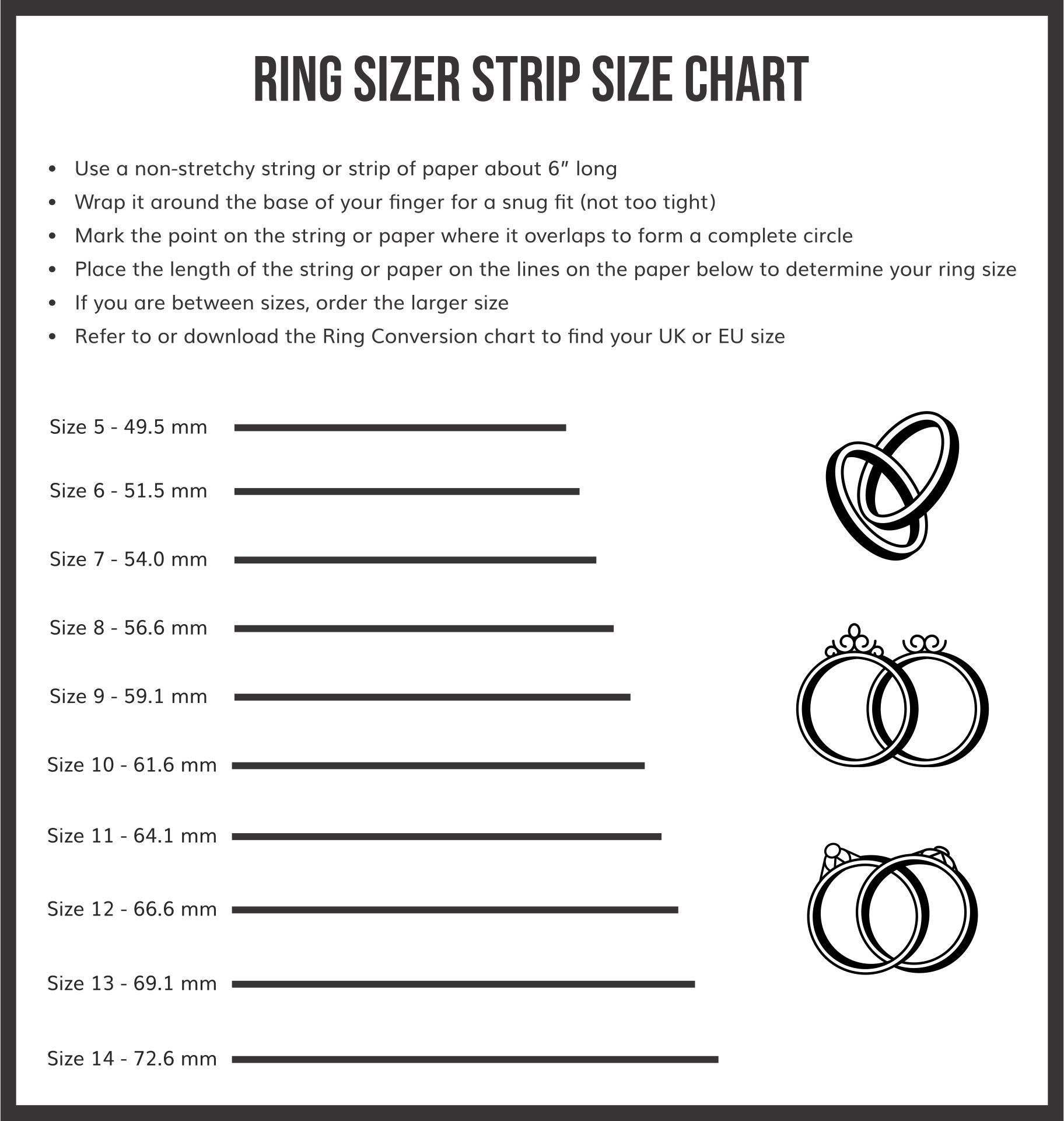 What Is Your Ring Stores Size Measured