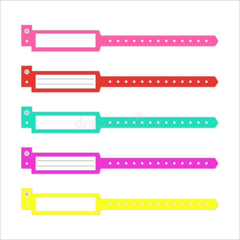 Wristband Template Set Stock Illustrations 476 Wristband Template Set Stock Illustrations Vectors Clipart Dreamstime