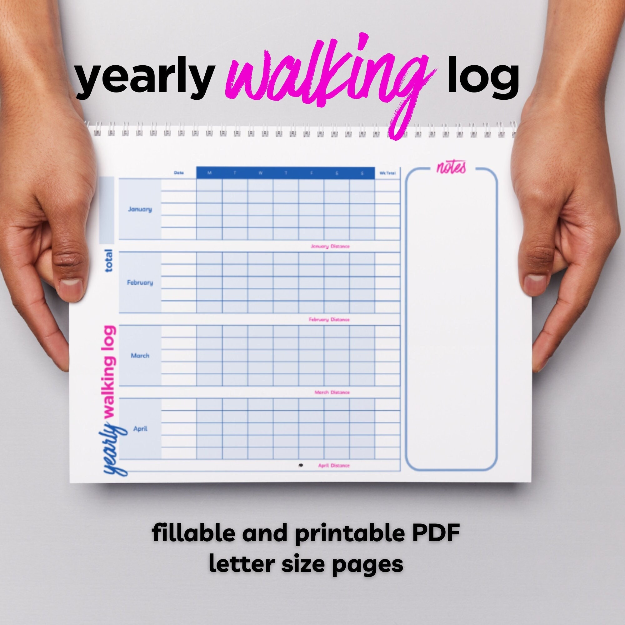 Printable Walking Charts