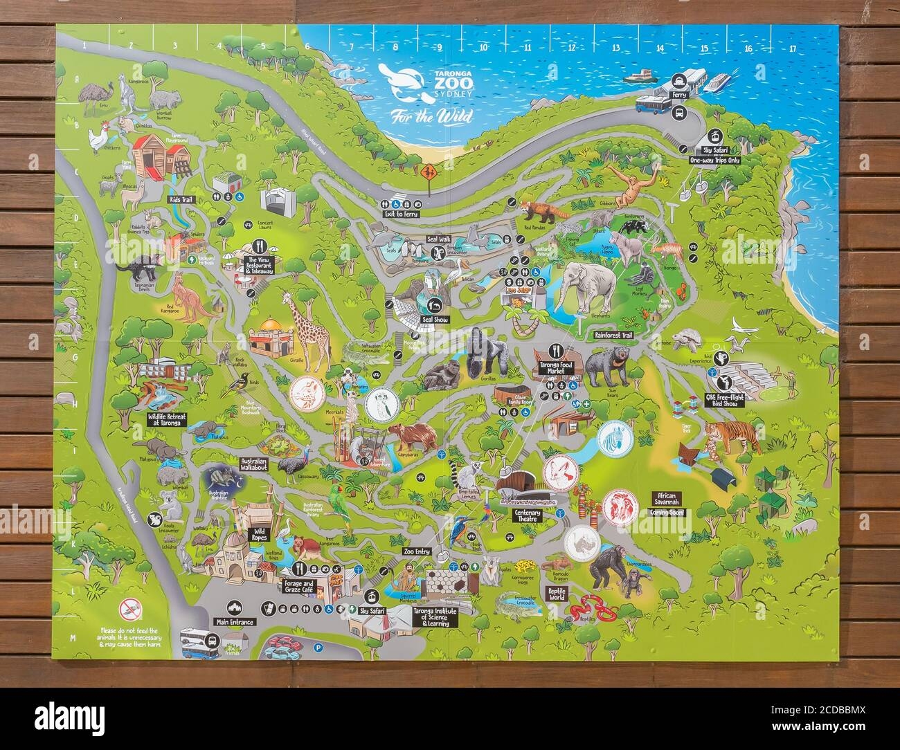 Zoo Map Hi res Stock Photography And Images Alamy
